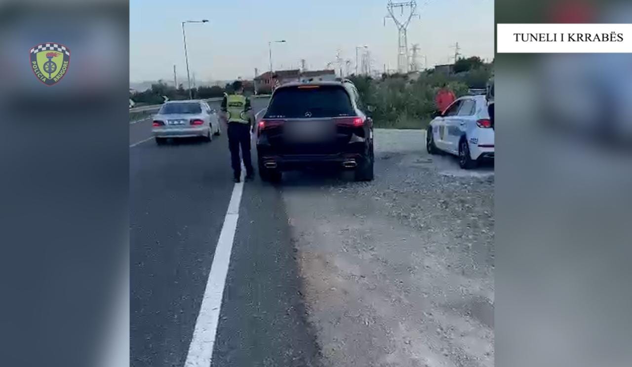 230 km/h në Tiranë-Elbasan, gjoba të majme shoferëve, policia apelon: Udhëtoni me jetën në mendje!